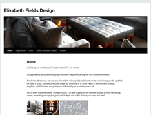 Tablet Screenshot of elizabethfieldsdesign.com